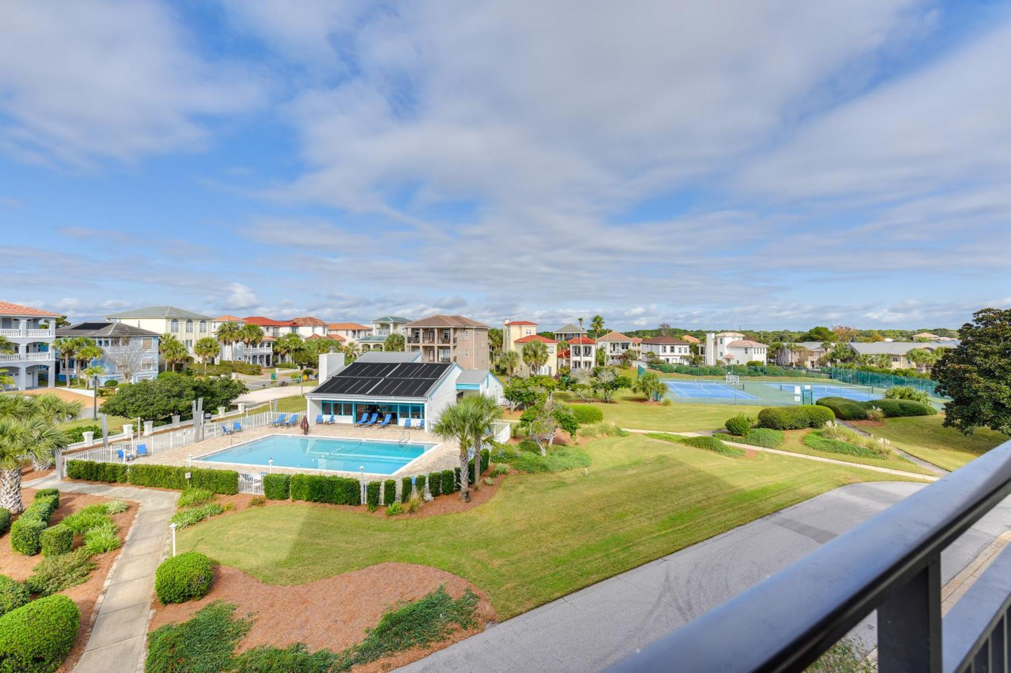Airy Destin Condo With Pool - Walk To Private Beach! Exterior foto